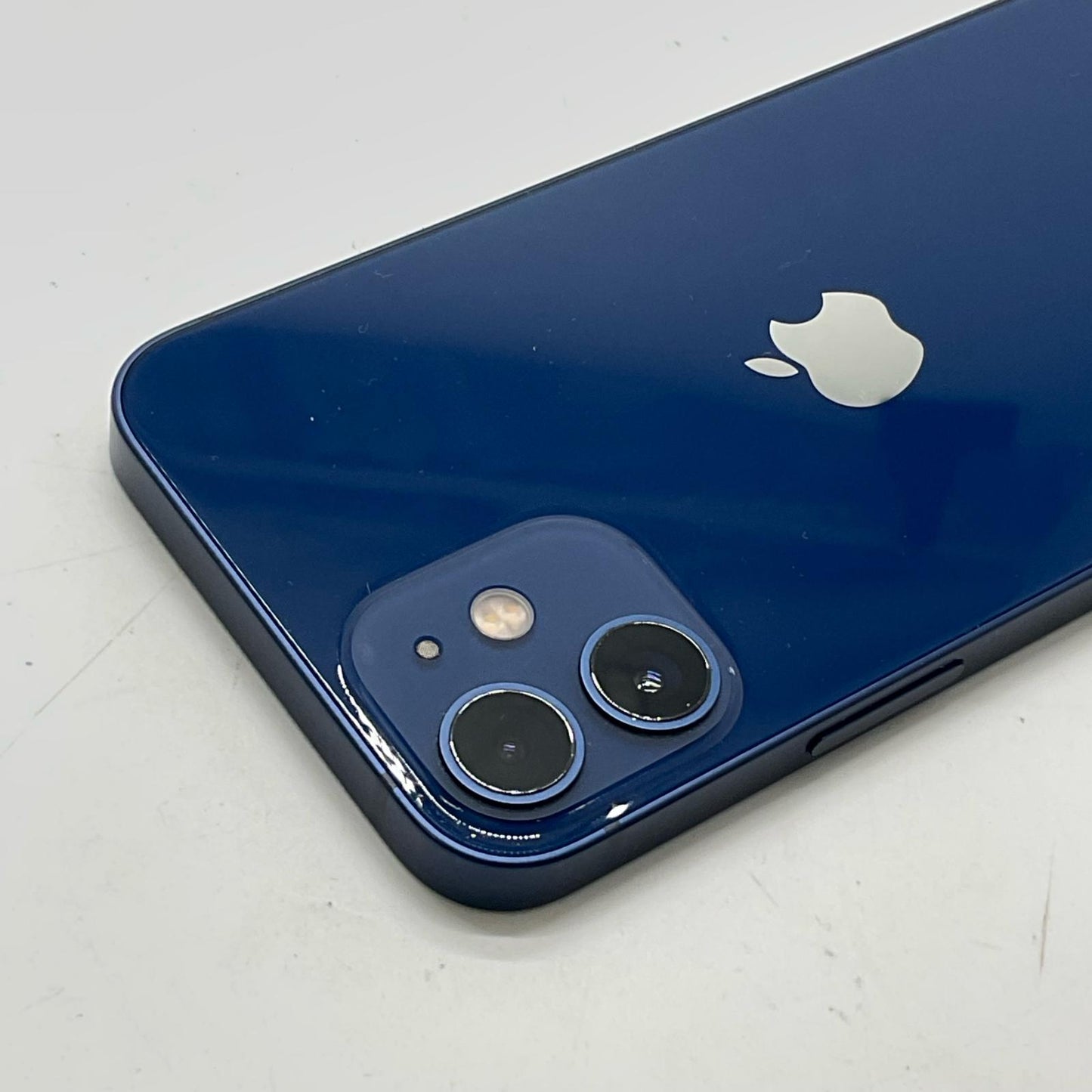 【全額返金保証】【最速発送】Apple iPhone iPhone 12 mini 64GB ブルー Softbank 白ロム 動作確認済 77%