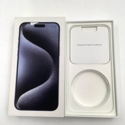 【全額返金保証】【最速発送】Apple iPhone iPhone 15 Pro Max 512GB ブルーチタニウム SIMフリー 白ロム 動作確認済 83%