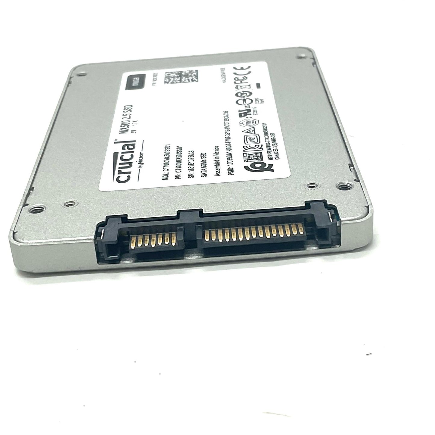 【全額返金保証】【最速発送】crucial SSD 1TB CT1000MX500SSD1 美品 動作確認済