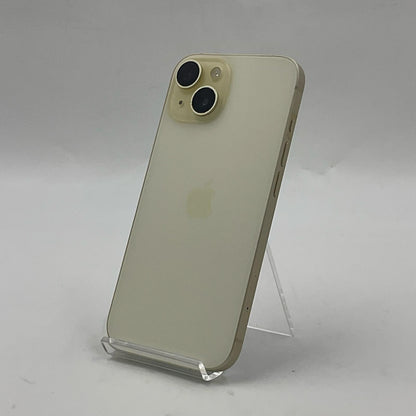 【全額返金保証】【最速発送】Apple iPhone iPhone 15 512GB イエロー SIMフリー 白ロム 動作確認済 85%