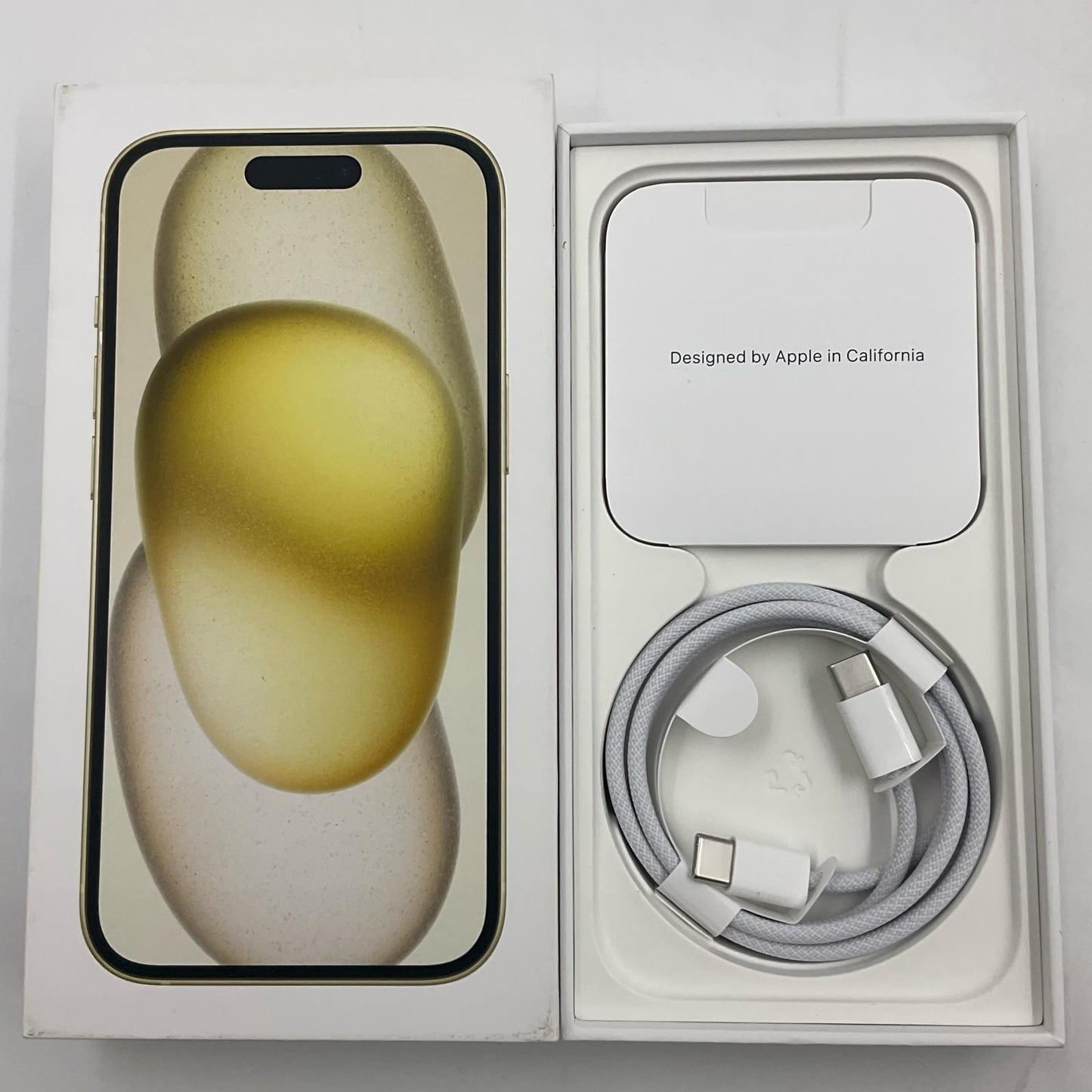 【全額返金保証】【最速発送】Apple iPhone iPhone 15 512GB イエロー SIMフリー 白ロム 動作確認済 85%