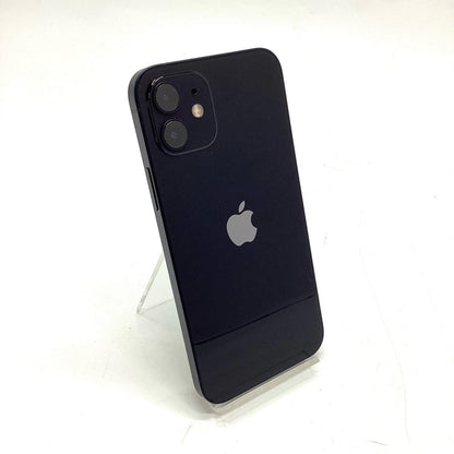 【全額返金保証】【最速発送】Apple iPhone iPhone 12 128GB ブラック au 白ロム 美品 動作確認済 85%