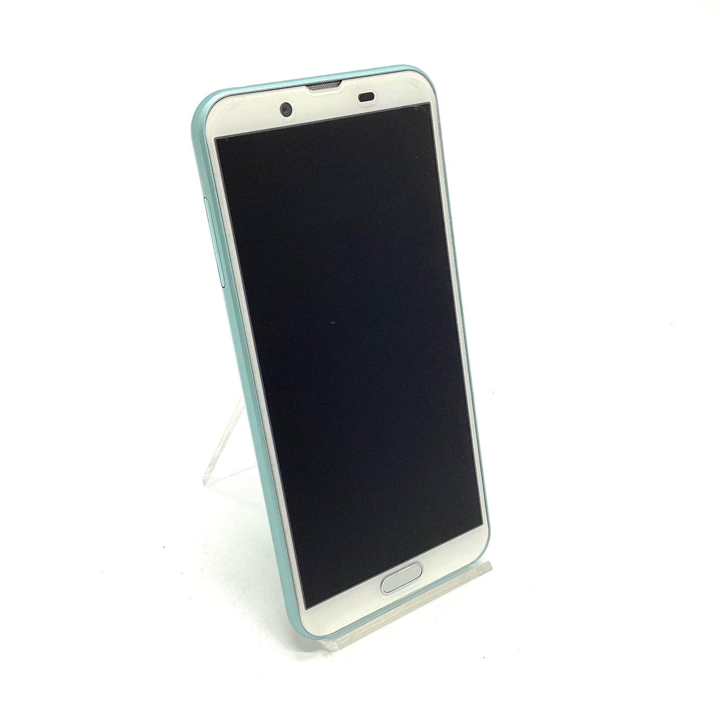 【全額返金保証】【最速発送】SHARP AQUOS sense2 32GB アイスグリーン au SHV43 白ロム 動作確認済