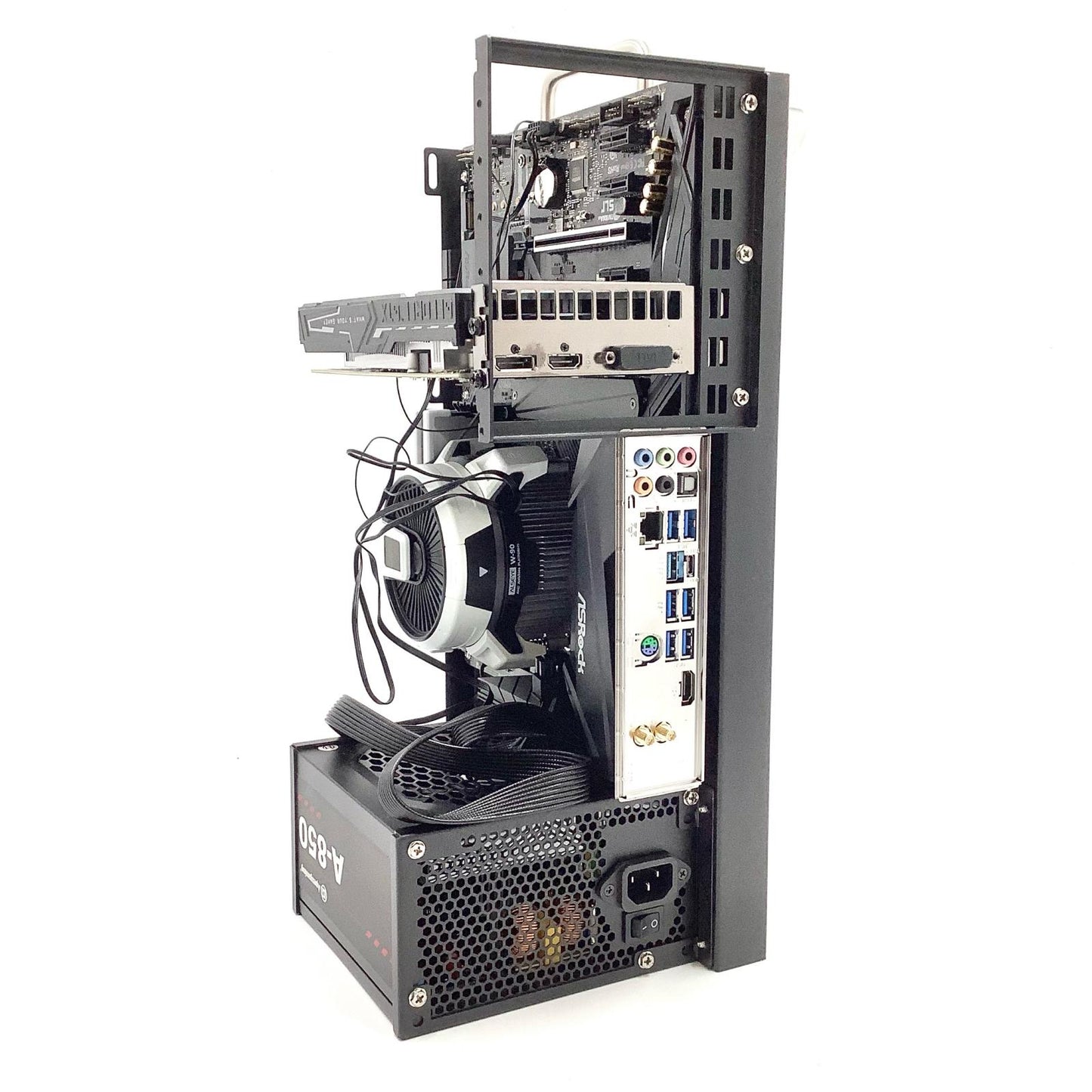 【全額返金保証】【最速発送】自作PC Ryzen 5 4500 32GB M.2 SSD 1TB GTX 1650 美品 動作確認済