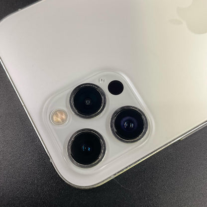 【全額返金保証】【最速発送】Apple iPhone iPhone 12 Pro Max 128GB シルバー au SIMフリー 白ロム 動作確認済 77%