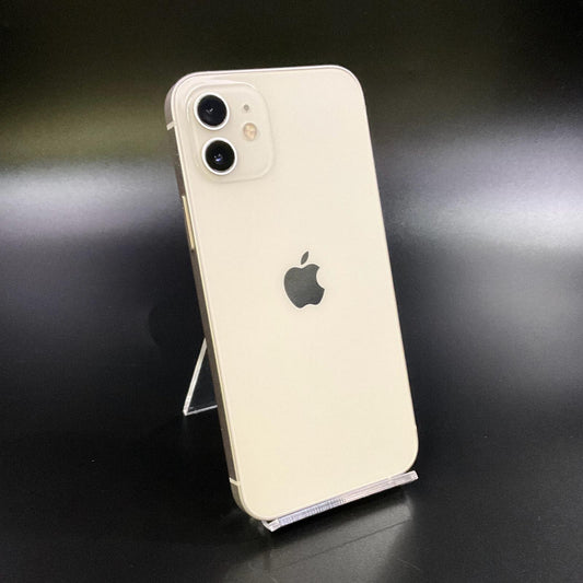 【全額返金保証】【最速発送】Apple iPhone iPhone 12 128GB ホワイト Softbank SIMフリー 白ロム 動作確認済 87%