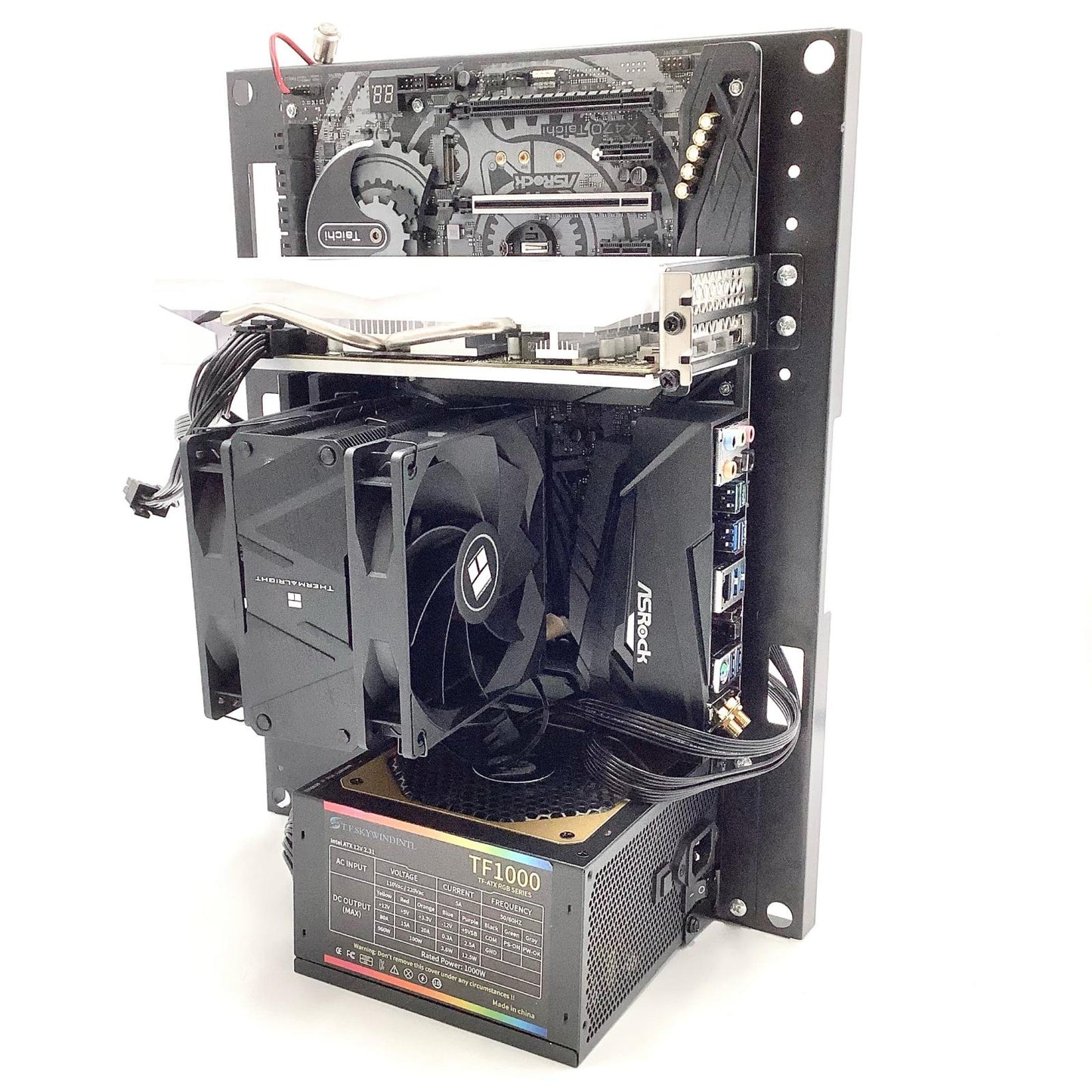 【全額返金保証】【最速発送】自作PC Ryzen 5 5600X 16GB M.2 SSD 1TB Radeon RX 580 2048SP 動作確認済