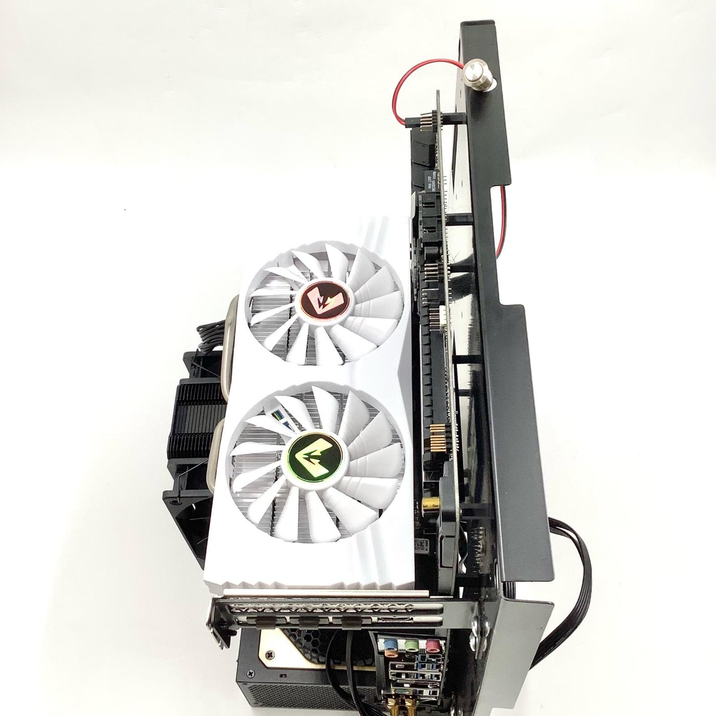【全額返金保証】【最速発送】自作PC Ryzen 5 5600X 16GB M.2 SSD 1TB Radeon RX 580 2048SP 動作確認済