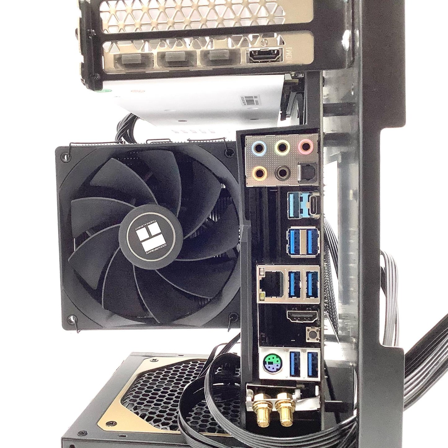 【全額返金保証】【最速発送】自作PC Ryzen 5 5600X 16GB M.2 SSD 1TB Radeon RX 580 2048SP 動作確認済
