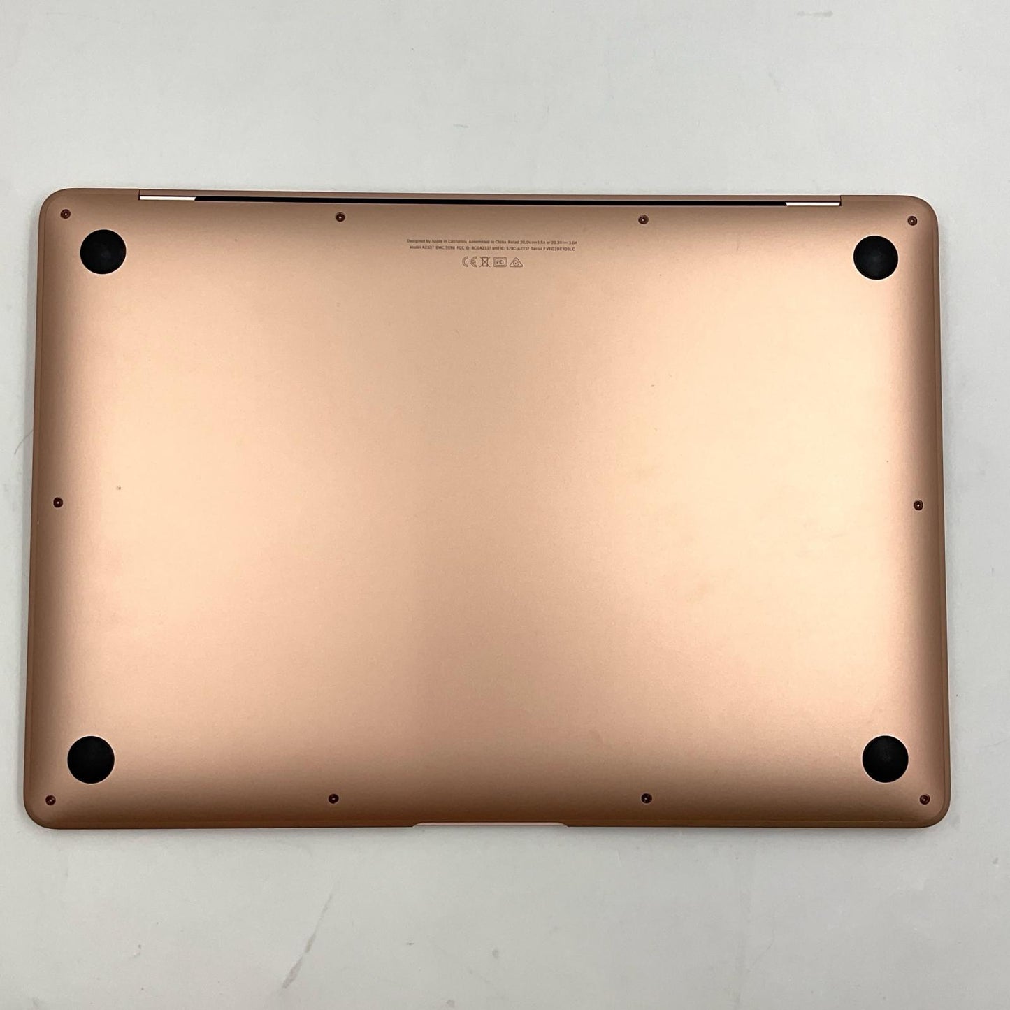 【全額返金保証】【最速発送】Apple MacBook Air 13..3インチ 2020 M1 8GB 256GB ゴールド 100% 動作確認済