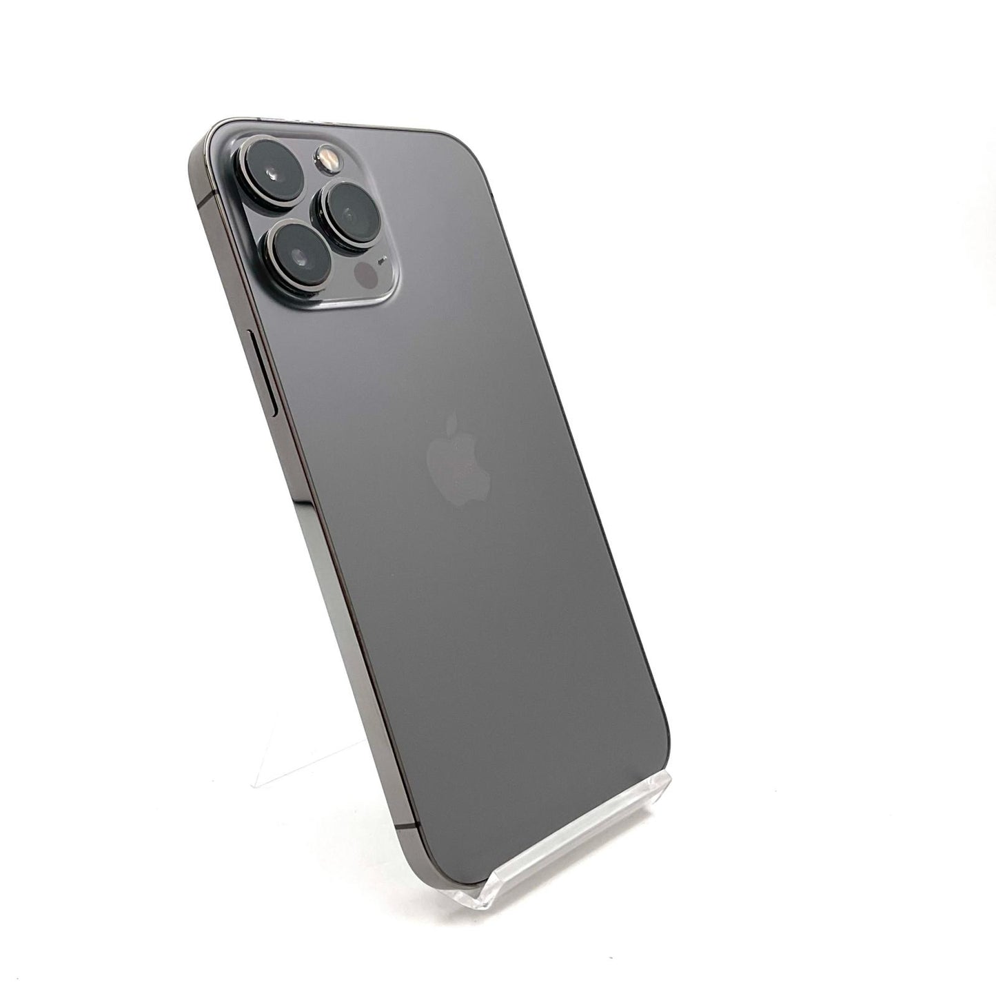 【全額返金保証】【最速発送】Apple iPhone iPhone 13 Pro Max 128GB グラファイト au 白ロム 動作確認済 83%