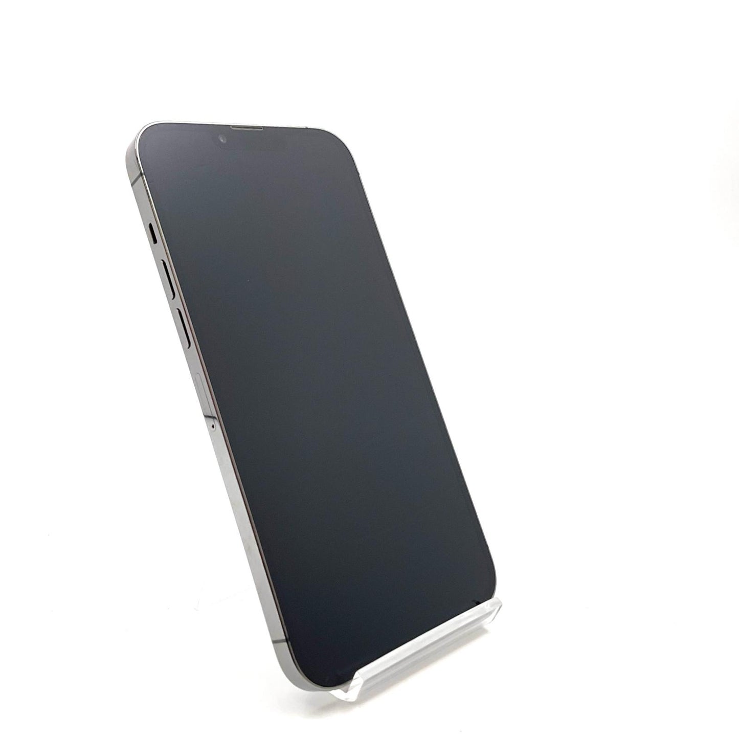 【全額返金保証】【最速発送】Apple iPhone iPhone 13 Pro Max 128GB グラファイト au 白ロム 動作確認済 83%