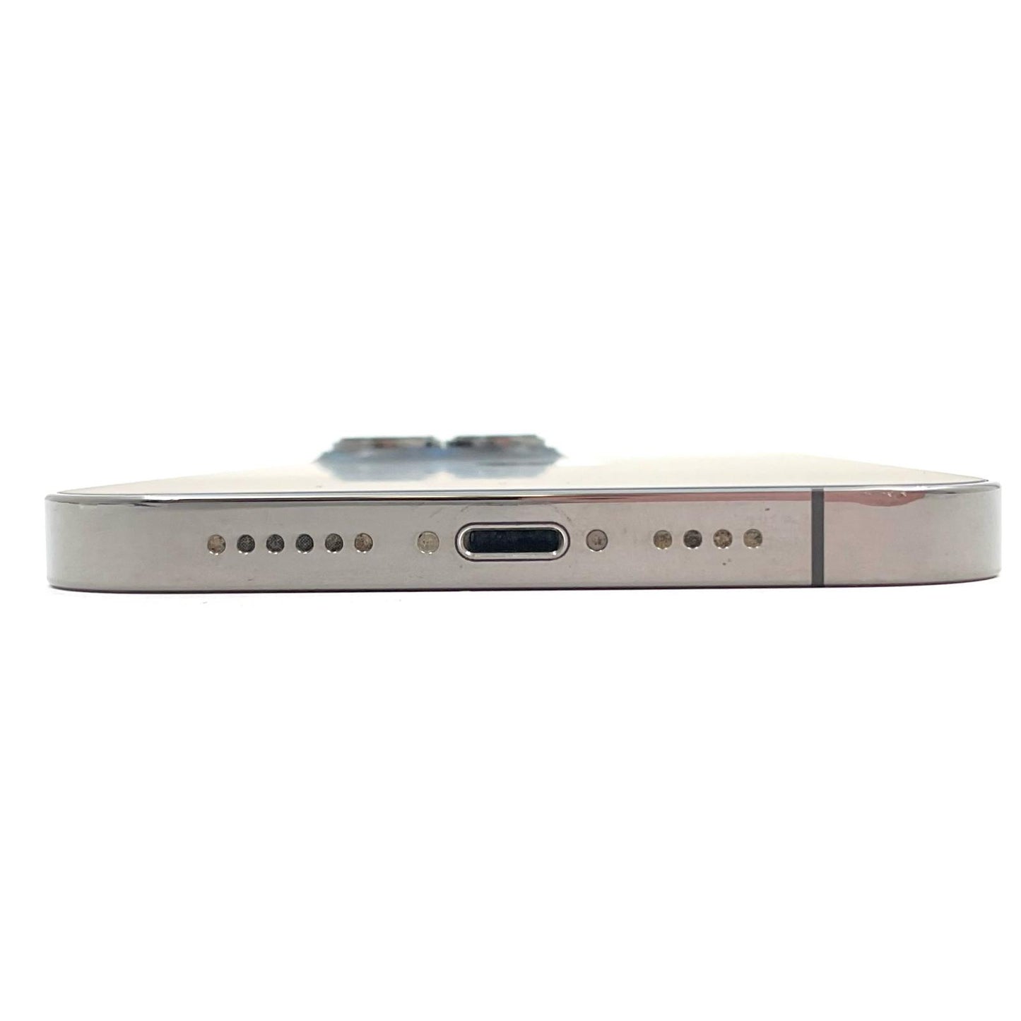 【全額返金保証】【最速発送】Apple iPhone iPhone 13 Pro Max 128GB グラファイト au 白ロム 動作確認済 83%