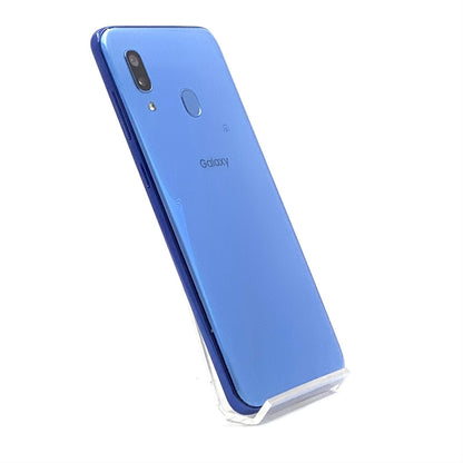 【全額返金保証】【最速発送】SAMSUNG Galaxy A30 64GB ブルー au SCV43 白ロム 超美品 動作確認済