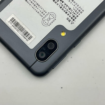 【最速発送】SHARP AQUOS sense3 64GB ブラック docomo SH-02M 白ロム【難有】