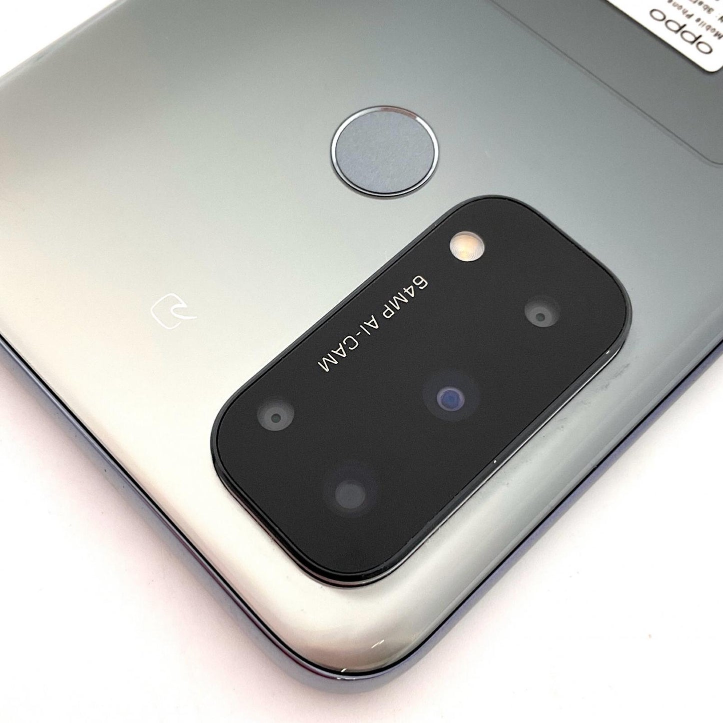 【全額返金保証】【最速発送】OPPO Reno 5A 128GB ブラック Softbank SIMフリー 白ロム 美品 動作確認済