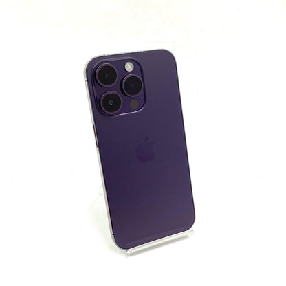 【全額返金保証】【最速発送】Apple iPhone iPhone 14 Pro 256GB ディープパープル SIMフリー 美品 動作確認済 80%