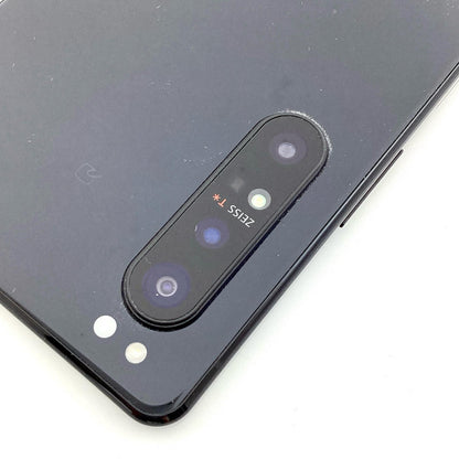 【全額返金保証】【最速発送】Sony Xperia 1 II 128GB ブラック docomo 白ロム 動作確認済
