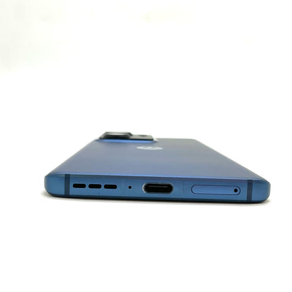 【全額返金保証】【最速発送】Motorola Motorola Edge 40 256GB ブルー SIMフリー 白ロム 美品 動作確認済