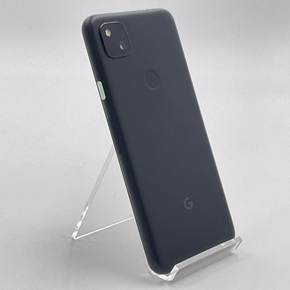 【全額返金保証】【最速発送】Google Pixel 4a 128GB ブラック SIMフリー 白ロム 美品 動作確認済