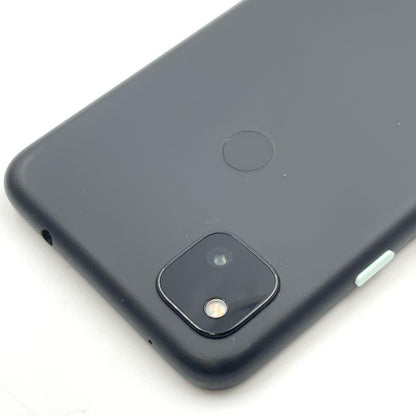 【全額返金保証】【最速発送】Google Pixel 4a 128GB ブラック SIMフリー 白ロム 美品 動作確認済
