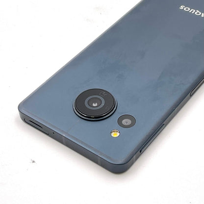 【全額返金保証】【最速発送】SHARP AQUOS Sense 8 128GB ネイビー SIMフリー 白ロム 美品 動作確認済