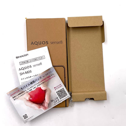 【全額返金保証】【最速発送】SHARP AQUOS Sense 8 128GB ネイビー SIMフリー 白ロム 美品 動作確認済