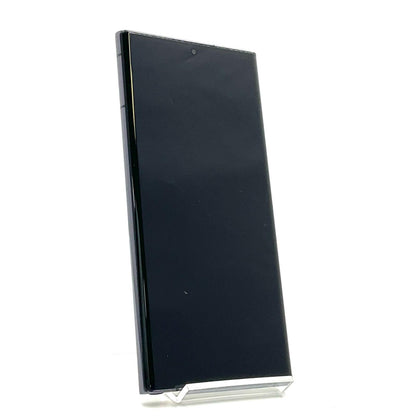 【全額返金保証】【最速発送】SAMSUNG Galaxy S22 Ultra 256GB ブラック docomo SIMフリー 白ロム 美品 動作確認済