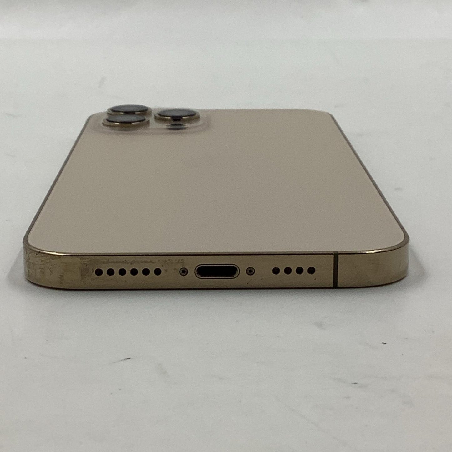 【全額返金保証】【最速発送】Apple iPhone iPhone 12 Pro Max 256GB ゴールド docomo 白ロム 動作確認済 79%