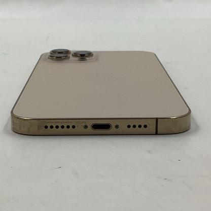 【全額返金保証】【最速発送】Apple iPhone iPhone 12 Pro Max 256GB ゴールド docomo 白ロム 動作確認済 79%
