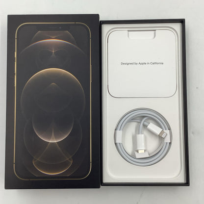 【全額返金保証】【最速発送】Apple iPhone iPhone 12 Pro Max 256GB ゴールド docomo 白ロム 動作確認済 79%