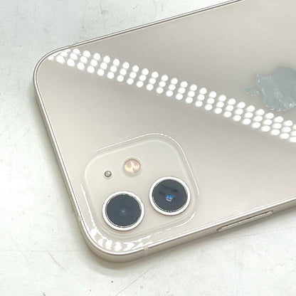 【全額返金保証】【最速発送】Apple iPhone iPhone 12 128GB ホワイト docomo 白ロム 動作確認済 100%
