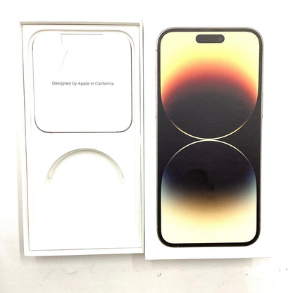 【全額返金保証】【最速発送】Apple iPhone iPhone 14 Pro Max 1TB ゴールド SIMフリー 白ロム 動作確認済 83%