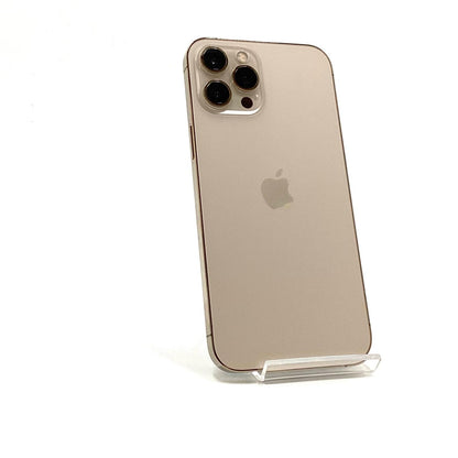 【全額返金保証】【最速発送】Apple iPhone iPhone 12 Pro Max 256GB ゴールド au 白ロム 動作確認済 79%