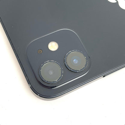 【全額返金保証】【最速発送】Apple iPhone iPhone 12 128GB ブラック Softbank 白ロム 動作確認済 75%