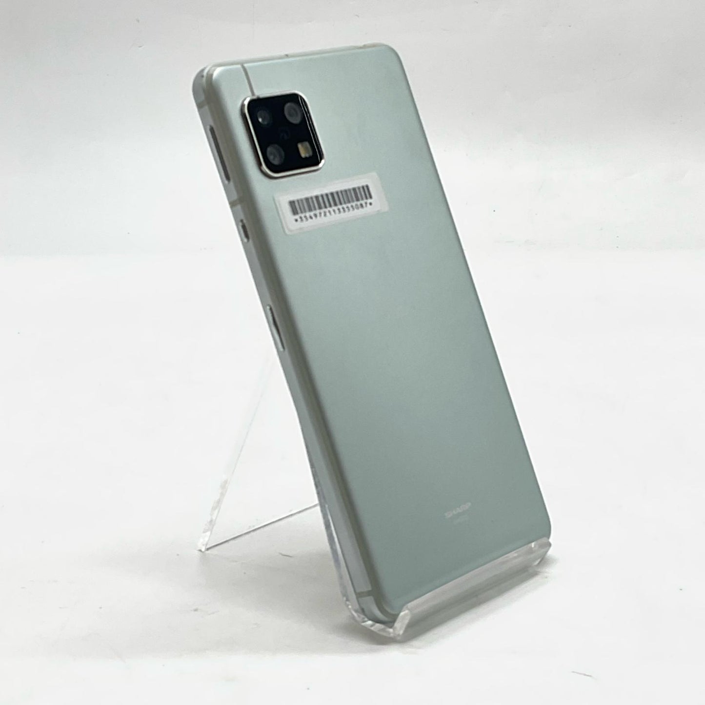 【全額返金保証】【最速発送】SHARP AQUOS sense5G 64GB オリーブシルバー au SHG03 白ロム 動作確認済