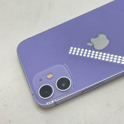 【全額返金保証】【最速発送】Apple iPhone iPhone 12 mini 128GB パープル SIMフリー 白ロム 動作確認済 78%