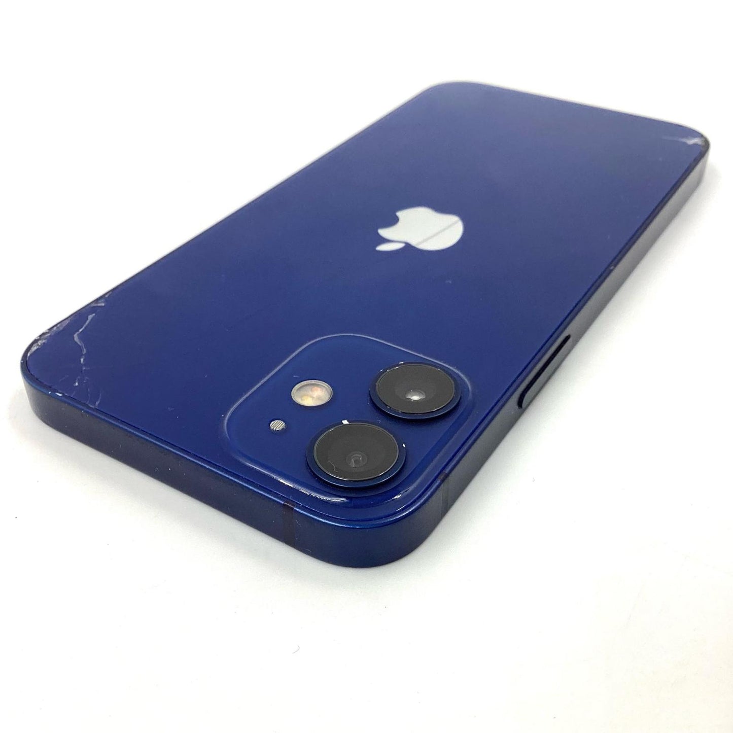 【最速発送】Apple iPhone iPhone 12 mini 128GB ブルー Softbank 白ロム【難有】 74%