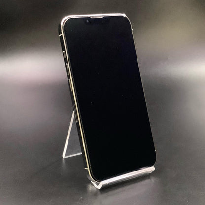 【全額返金保証】【最速発送】Apple iPhone iPhone 13 Pro 128GB シルバー docomo SIMフリー 白ロム 動作確認済 76%