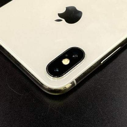 【最速発送】Apple iPhone iPhone X 256GB シルバー docomo 白ロム【難有】 77%