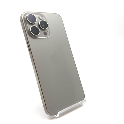 【全額返金保証】【最速発送】Apple iPhone iPhone 15 Pro Max 512GB ナチュラルチタニウム SIMフリー 白ロム 動作確認済 88%