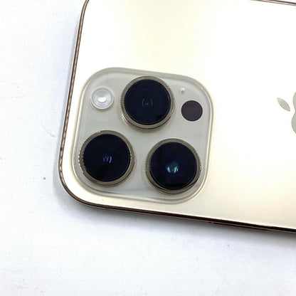 【全額返金保証】【最速発送】Apple iPhone iPhone 14 Pro 256GB ゴールド docomo 白ロム 動作確認済 82%