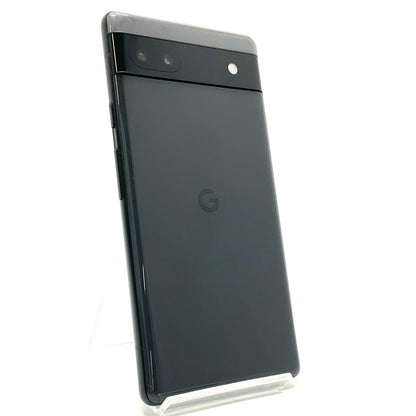 【全額返金保証】【最速発送】Google Pixel 6a 128GB チャコール au SIMフリー 白ロム 動作確認済