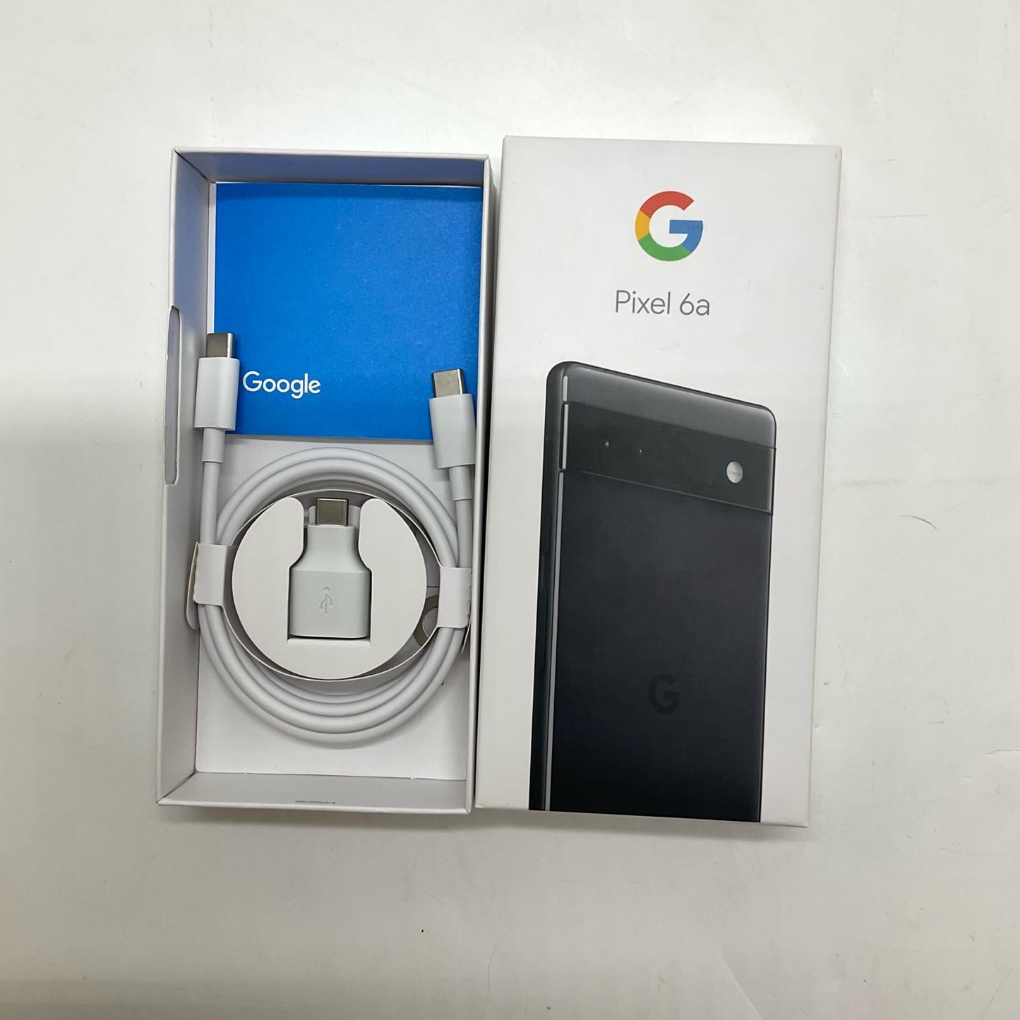 【全額返金保証】【最速発送】Google Pixel 6a 128GB チャコール au SIMフリー 白ロム 動作確認済
