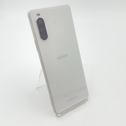 【全額返金保証】【最速発送】Sony Xperia 10II 64GB White SIMフリー XQ-AU42 美品 動作確認済