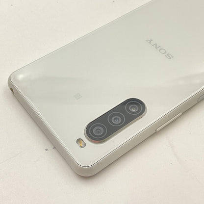 【全額返金保証】【最速発送】Sony Xperia 10II 64GB White SIMフリー XQ-AU42 美品 動作確認済
