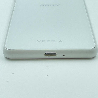 【全額返金保証】【最速発送】Sony Xperia 10II 64GB White SIMフリー XQ-AU42 美品 動作確認済