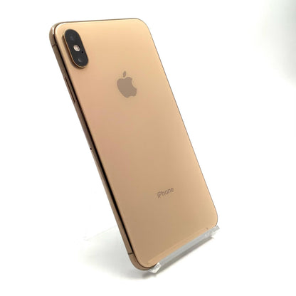 【全額返金保証】【最速発送】Apple iPhone iPhone XS Max 256GB ゴールド docomo SIMフリー 白ロム 動作確認済 71%