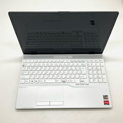 【全額返金保証】【最速発送】FUJITSU LIFEBOOK FMVA450JW Ryzen 5 5500U 8GB M.2 SSD 256GB 92.7% 動作確認済