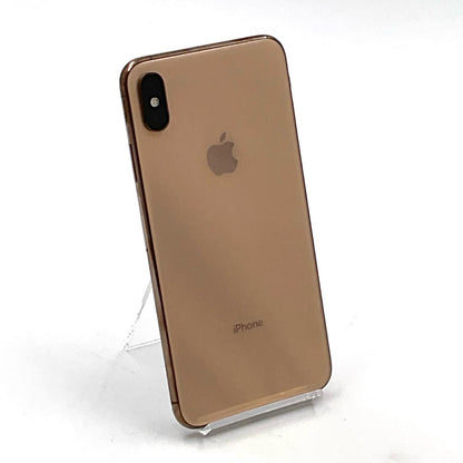 【全額返金保証】【最速発送】Apple iPhone iPhone XS Max 256GB ゴールド au 白ロム 美品 動作確認済 80%
